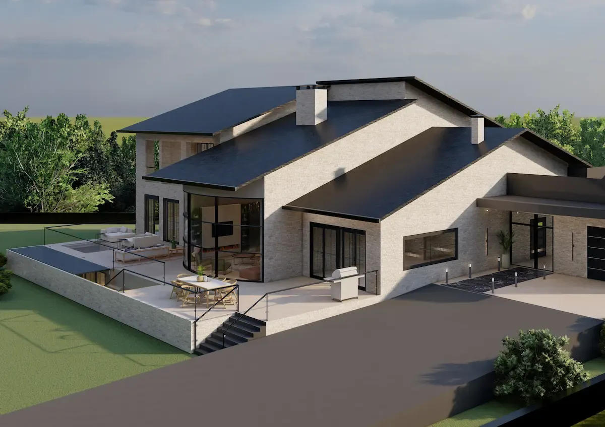 Bülent Kıratik Villa render